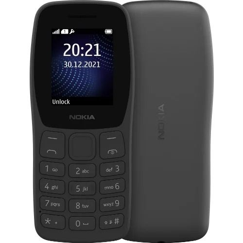 Nokia 105_African Edition 1.77" 4MB/4MB 800 MAh Dual Sim - Charcoal